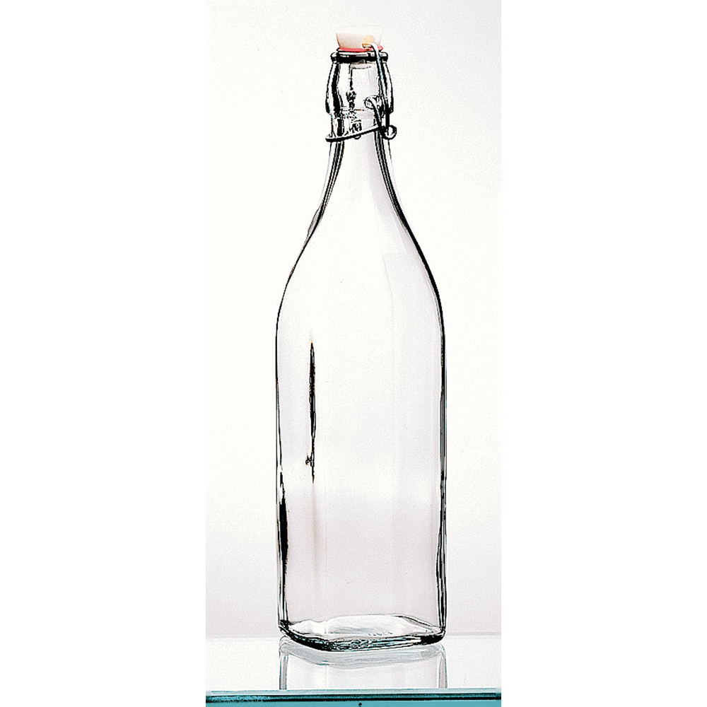 Fles 1 liter met beugel Swing bedrukken Fles 1 liter met beugel Swing bedrukken